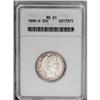 Image 1 : 1896-O 25C MS61 ANACS. Satiny and lustrous with light 1896-O[25C] MS61 ANACS.