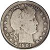 Image 1 : 1901-S 25C Good 6 PCGS. Medium gray with a complete ob 1901-S[25C] Good 6 PCGS.