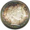 Image 1 : 1905-O 25C MS65 PCGS. Deep cobalt-blue and purple-lila 1905-O[25C] MS65 PCGS.