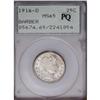 Image 1 : 1916-D 25C MS65 PCGS. Forest-green and russet freckles 1916-D[25C] MS65 PCGS.
