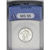 Image 1 : 1928-D 25C MS66 ANACS. The strike on this radiant Prem 1928-D[25C] MS66 ANACS.