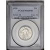 Image 1 : 1929 25C MS65 Full Head PCGS. This well struck, Full H 1929[25C] MS65 Full Head PCGS.