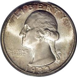 1932-D 25C MS65 PCGS. The key date to the Washington q 1932-D[25C] MS65 PCGS.