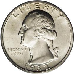 1932-S 25C MS64 PCGS. Highly lustrous surfaces are vis 1932-S[25C] MS64 PCGS.