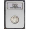 Image 1 : 1934-D 25C Medium Motto MS66 NGC. Splotches of olive-g 1934-D[25C] Medium Motto MS66 NGC.