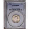 Image 1 : 1936-S 25C MS66 PCGS. A lightly toned and well struck 1936-S[25C] MS66 PCGS.