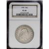 Image 3 : 1795 50C 2 Leaves VF20 NGC. O-110, R.4. A dove-gray re 1795[50C] 2 Leaves VF20 NGC.