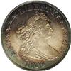 Image 1 : 1806 50C Pointed 6, Stem AU58 PCGS. O-118, R.4. Ex: Be 1806[50C] Pointed 6, Stem AU58 PCGS.