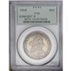 Image 1 : 1806 50C 6 Over Inverted 6 Fine 15 PCGS. O-111a, R.4. 1806[50C] 6 Over Inverted 6 Fine 15 PCGS.