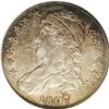Image 1 : 1807 50C Capped Bust, Large Stars AU55 NGC. O-114, R.3 1807[50C] Capped Bust, Large Stars AU55 NGC.