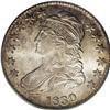 Image 1 : 1830 50C Small 0 MS66 PCGS. O-104, R.3. The 3 in the d 1830[50C] Small 0 MS66 PCGS.