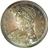 Image 1 : 1837 50C MS65 PCGS. Reeded Edge half dollars were the 1837[50C] MS65 PCGS.