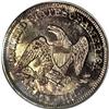 Image 2 : 1850-O 50C MS65 PCGS. Richly toned in dappled purple-v 1850-O[50C] MS65 PCGS.