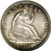 Image 1 : 1861 50C MS64 NGC. A bold striking with elliptical pat 1861[50C] MS64 NGC.