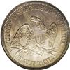 Image 2 : 1865 50C MS64 NGC. This shimmering silver-gray near-Ge 1865[50C] MS64 NGC.