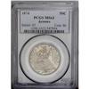 Image 1 : 1874 50C Arrows MS63 PCGS. Well struck, satiny, and vi 1874[50C] Arrows MS63 PCGS.