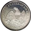 Image 2 : 1863 50C PR64 Cameo PCGS. The reverse is brilliant, wh 1863[50C] PR64 Cameo PCGS.