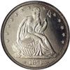 Image 1 : 1874 50C Arrows PR64 NGC. The otherwise smoky-lilac ir 1874[50C] Arrows PR64 NGC.