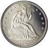 Image 1 : 1879 50C PR66 Cameo PCGS. Type One Reverse, distinguis 1879[50C] PR66 Cameo PCGS.