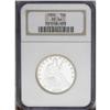 Image 1 : 1890 50C PR64 NGC. Rainbow toning on the rims transiti 1890[50C] PR64 NGC.