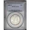Image 1 : 1892-S 50C AU58 PCGS. In Mint State grades, Barber coi 1892-S[50C] AU58 PCGS.