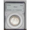 Image 1 : 1900 50C MS62 PCGS. Apple-green, navy-blue, and russet 1900[50C] MS62 PCGS.