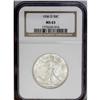 Image 1 : 1936-D 50C MS63 NGC. A pleasing example with brilliant 1936-D[50C] MS63 NGC.