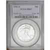 Image 1 : 1942-D 50C MS67 PCGS. Highly lustrous surfaces display 1942-D[50C] MS67 PCGS.