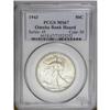 Image 1 : 1943 50C MS67 PCGS. Ex: Omaha Bank Hoard. An intricate 1943[50C] MS67 PCGS.