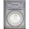 Image 1 : 1945-D 50C MS67 PCGS. Creamy smooth with brilliant sur 1945-D[50C] MS67 PCGS.
