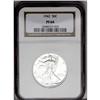 Image 1 : 1942 50C PR64 NGC. Brilliant on each side with bright, 1942[50C] PR64 NGC.