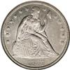 Image 1 : 1857 S$1 AU55 NGC. Untoned with a subtle glint of refl 1857[img border='0' src='http://www.heritagec