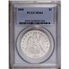 Image 3 : 1860 S$1 MS64 PCGS. An extraordinary 1860 Seated dolla 1860[img border='0' src='http://www.heritagec