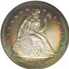 Image 1 : 1860 S$1 PR63 S NGC. The Guide Book records a mintage 1860[img border='0' src='http://www.heritageco