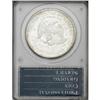 Image 2 : 1874-CC T$1 MS60 PCGS. In a first-generation PCGS hold 1874-CC[T$1] MS60 PCGS.