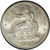 Image 1 : 1875-S T$1 MS64 NGC. Type One Reverse. Impressive, bla 1875-S[T$1] MS64 NGC.