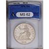Image 1 : 1876 T$1 MS62 ANACS. Type One obverse and reverse. Thi 1876[T$1] MS62 ANACS.