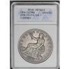 Image 1 : 1876-CC T$1 --Cleaned--ANACS. XF40 Details. Doubled Die 1876-CC[T$1]--Cleaned--ANACS. XF40 Details.