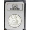 Image 1 : 1876-S T$1 MS62 NGC. Type One Obverse, Type Two Revers 1876-S[T$1] MS62 NGC.
