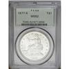 Image 1 : 1877-S T$1 MS62 PCGS. Frosty and essentially untoned w 1877-S[T$1] MS62 PCGS.