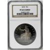 Image 3 : 1874 T$1 PR64 Cameo NGC. This early proof striking is 1874[T$1] PR64 Cameo NGC.