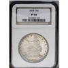 Image 3 : 1879 T$1 PR64 NGC. An original, well mirrored specimen 1879[T$1] PR64 NGC.