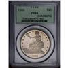 Image 3 : 1880 T$1 PR64 PCGS. Ex: Eliasberg. Dusky chestnut toni 1880[T$1] PR64 PCGS.
