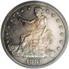 Image 1 : 1881 T$1 PR65 PCGS. Rather deeply toned in mauve and b 1881[T$1] PR65 PCGS.