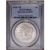 Image 1 : 1878 7TF $1 Reverse of 1879 MS64 PCGS. Tan tints visit 1878 7TF[$1] Reverse of 1879 MS64 PCGS.