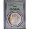 Image 1 : 1878-CC S$1 MS65 PCGS. Sharply struck with blazing min 1878-CC[img border='0' src='http://www.herita