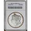 Image 1 : 1878-CC S$1 MS64 Cameo Prooflike ANACS. Thickly froste 1878-CC[img border='0' src='http://www.herita