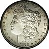 Image 1 : 1879-CC S$1 MS63 PCGS. Virtually untoned with shimmeri 1879-CC[img border='0' src='http://www.herita