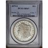 Image 1 : 1879-S S$1 MS67 PCGS. The obverse and reverse surfaces 1879-S[img border='0' src='http://www.heritag