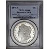 Image 3 : 1879-S S$1 Reverse of 1878 MS64 PCGS. This is an impor 1879-S[img border='0' src='http://www.heritag